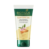 Biotique Glow Tonic Gel Pure Vitamin E Gentle Face Wash - Safuron